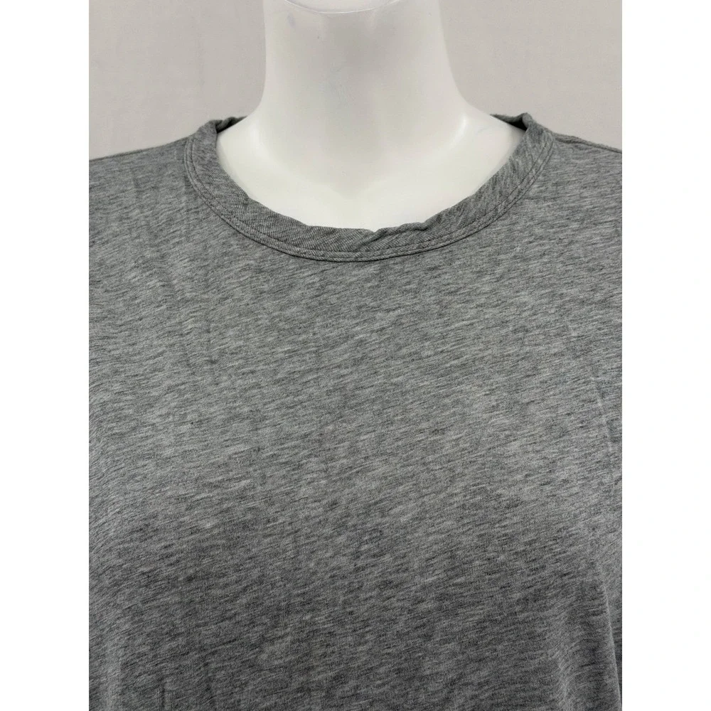Rag & Bone Dress Womens Large Gray Pima Cotton T-Shirt Casual Lounge Relaxed - Picture 2 of 13